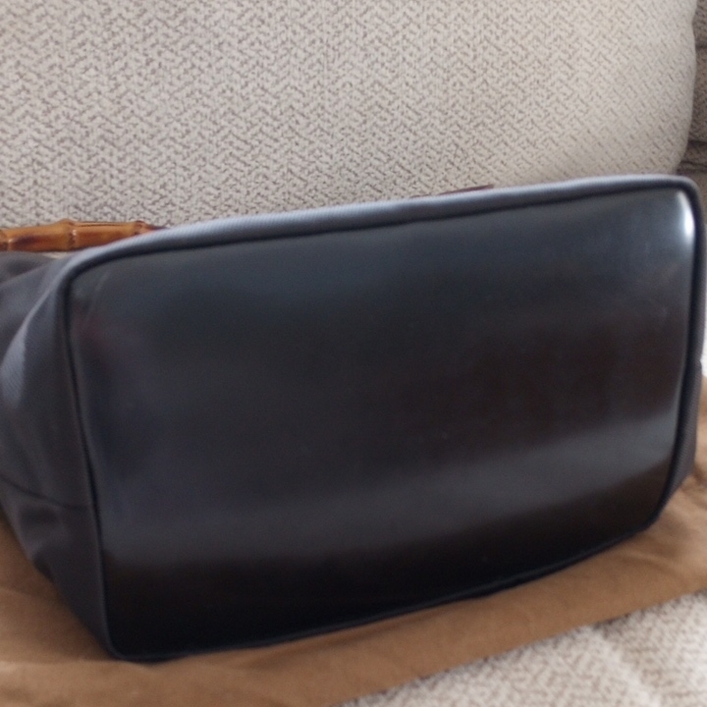 Gucci Dark Brown Leather Hobo Bag with Bamboo Handle - Picture 4 of 11